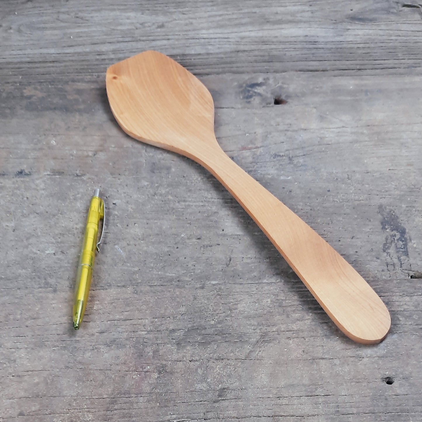 Wok-Wender, geölt aus Kirschholz 37 cm