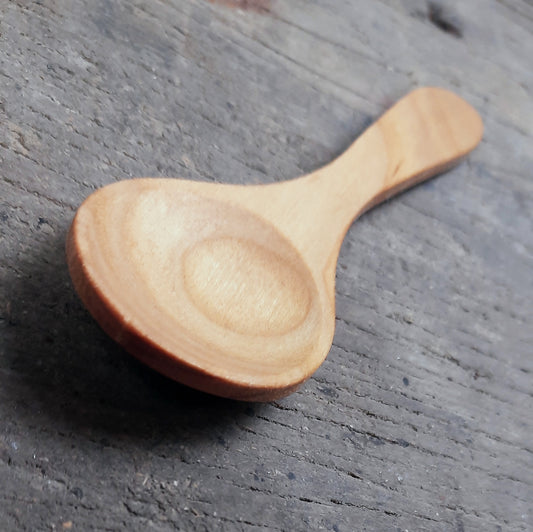 Löffel, geölt aus Kirschholz 17 cm
