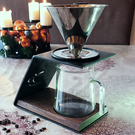 "Pour Over" Edelstahl-Permanentfilter